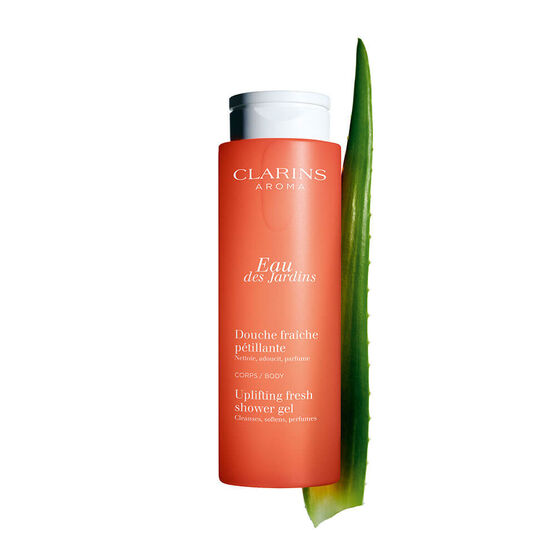 Gel de Banho Clarins Eau des Jardins Uplifting Fresh Shower Gel